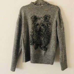 Women’s Anthropologie dog sweater